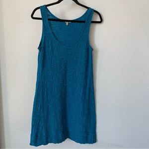 Toad&Co‎ Teal Tank Dress Size M
